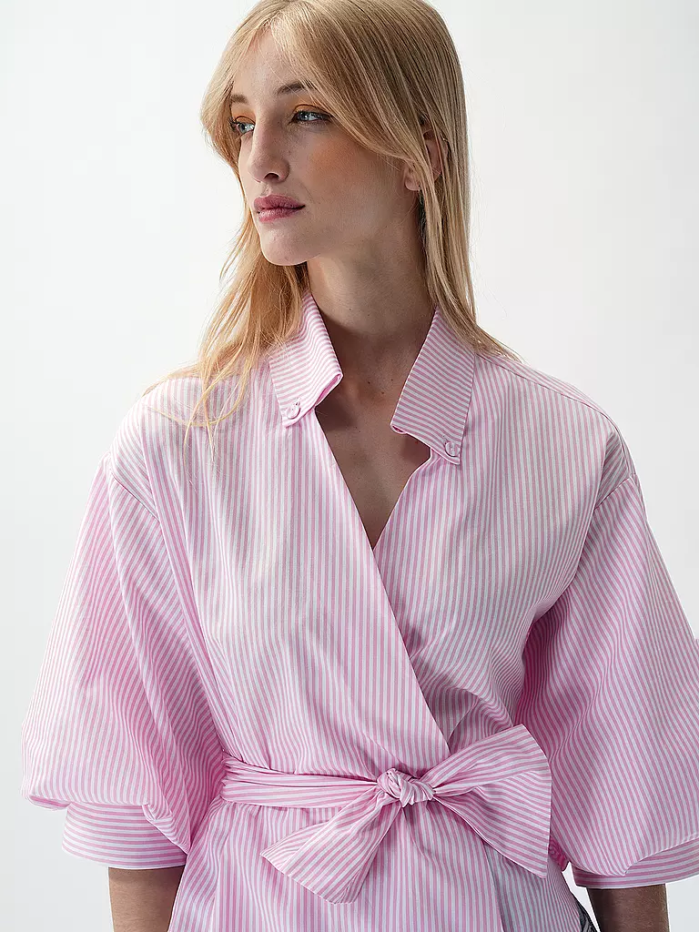 RICH & ROYAL Wickelbluse  rosa