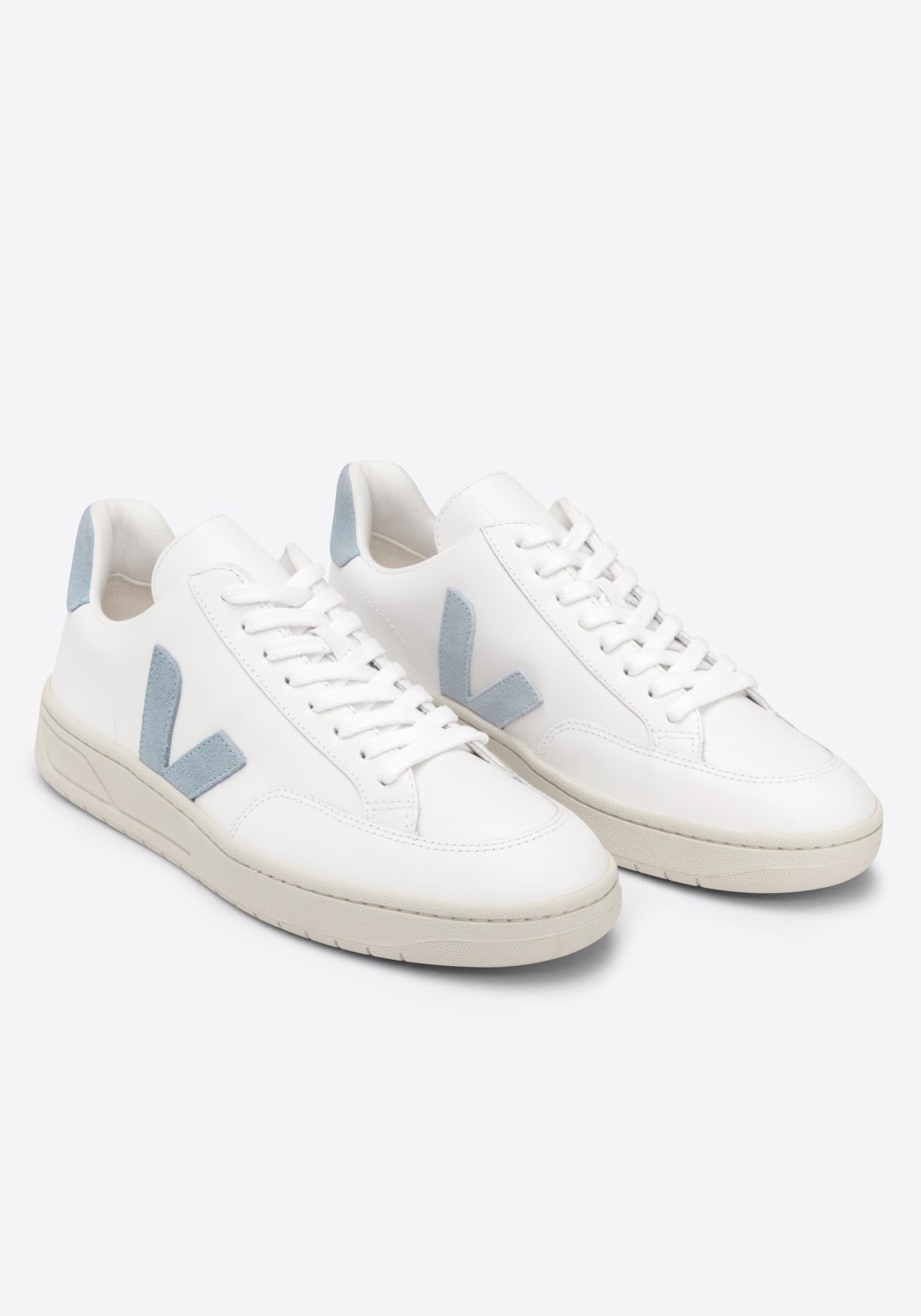 Veja Sneaker V-12 Leather Extra White Steel