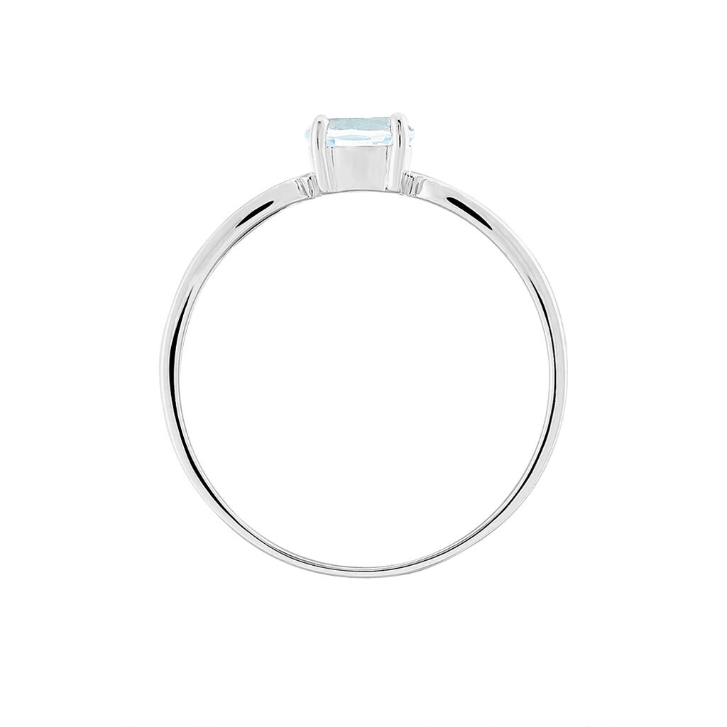 Bague Catheline Or Blanc Topaze