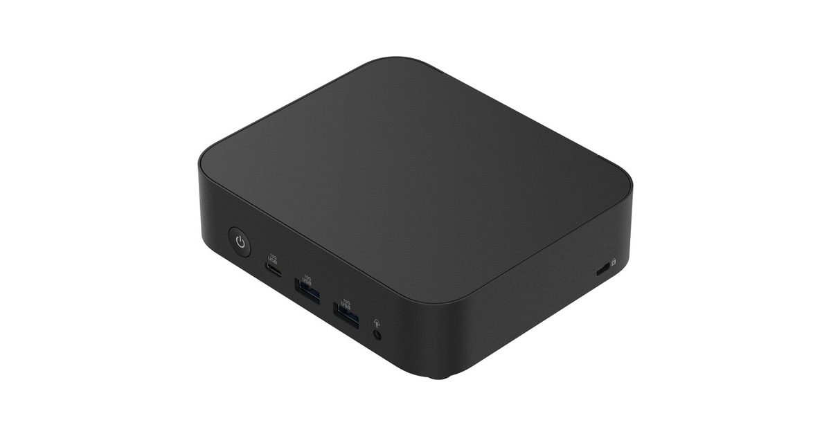 ASUSNUC 14 Essential Slim Kit RNUC14MNK1500002 barebone  (Zwart | zonder besturingssysteem)