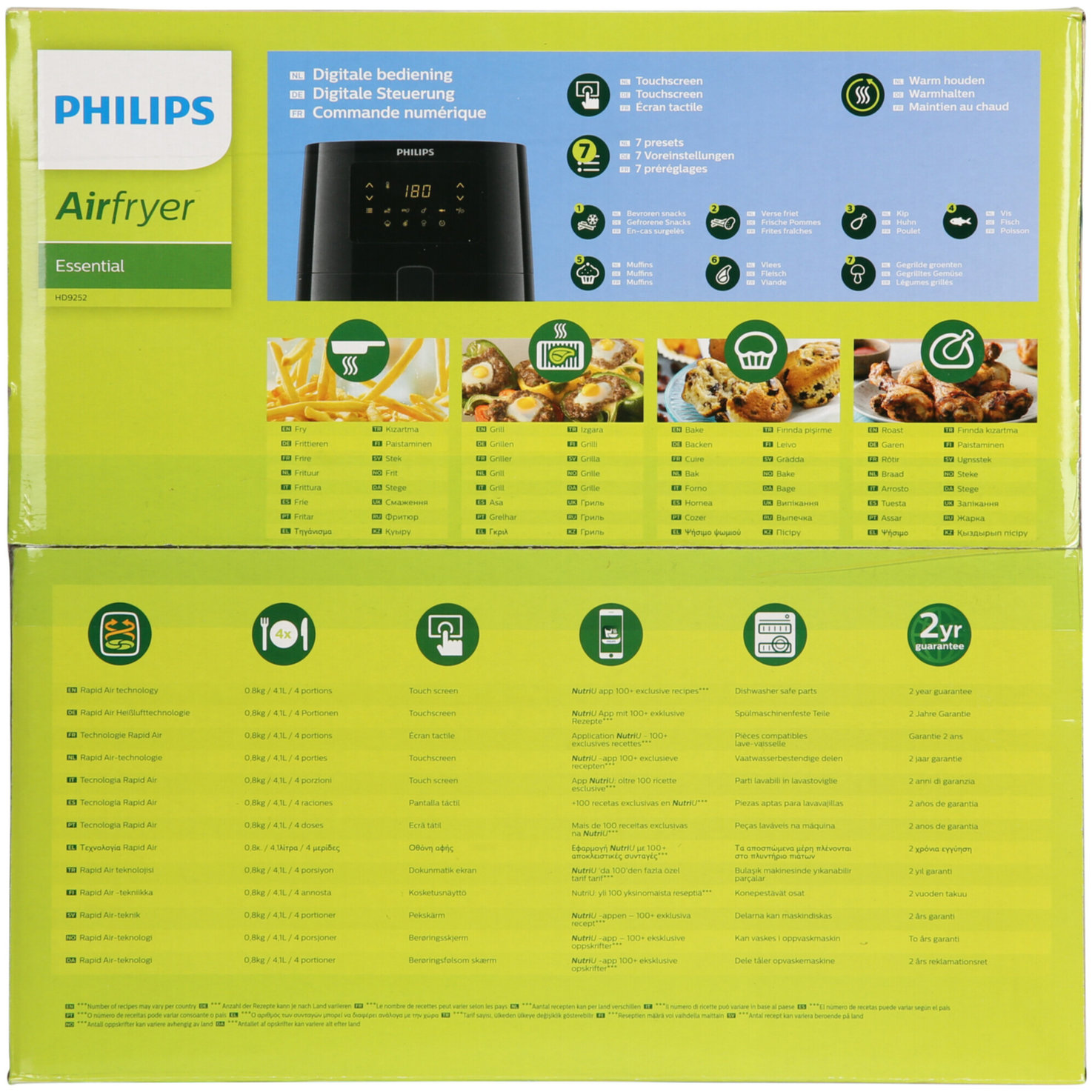 Philips Airfryer Essential HD9252/91