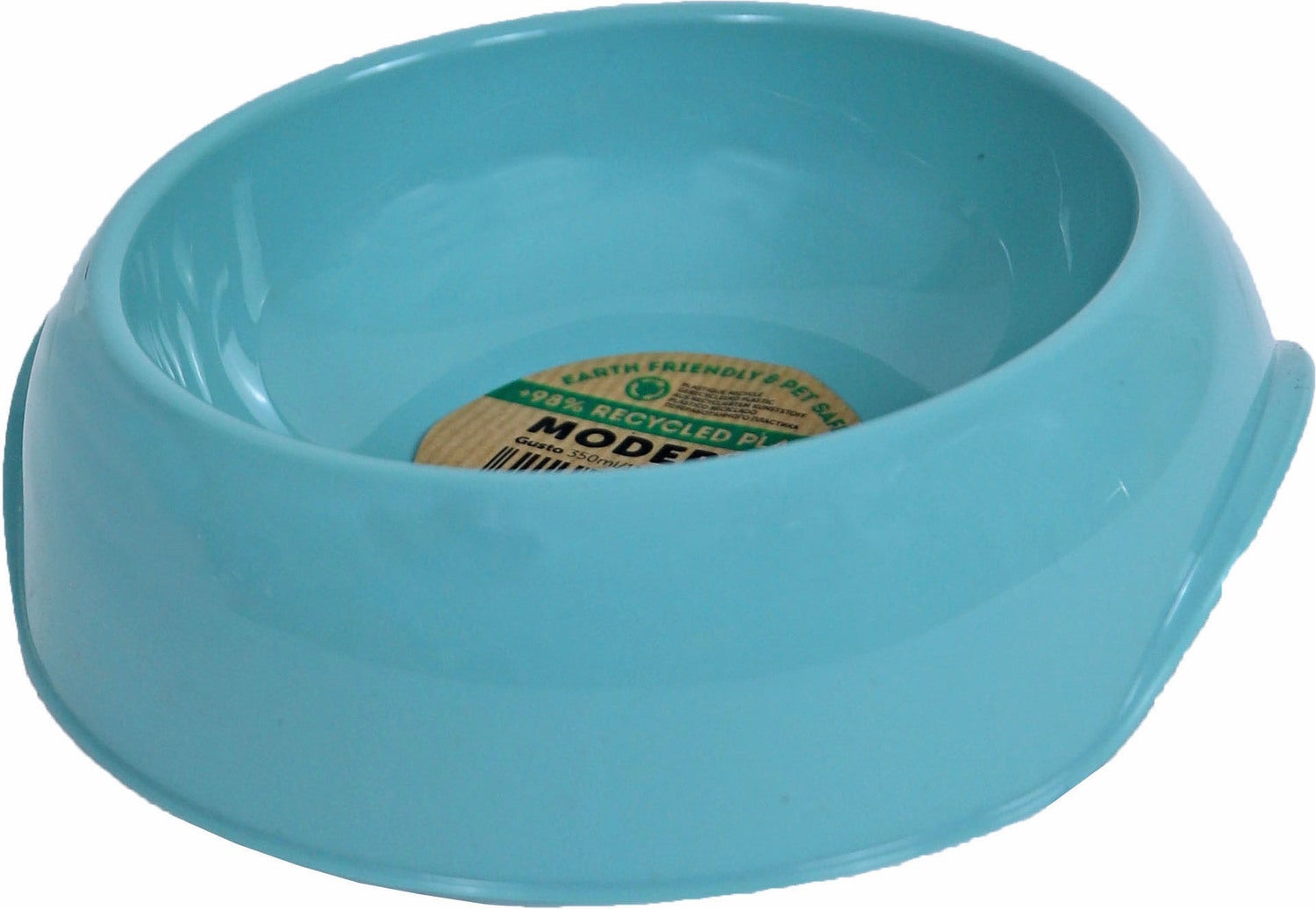 Moderna kattenvoerbak Gusto blauw S D 16,9 H 4,3 cm 350 ml