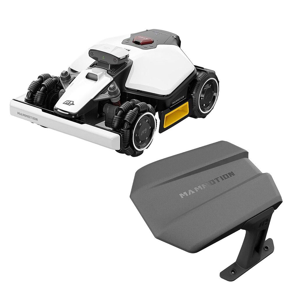 ROBOTGRESSKLIPPER MAMMOTION LUBA MINI AWD 800M²+GARASJE