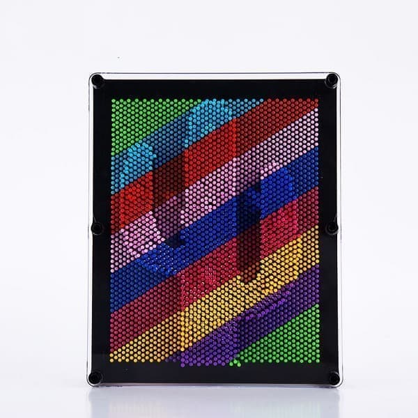 PinArt - 3D Pin-skulptur, Rainbow