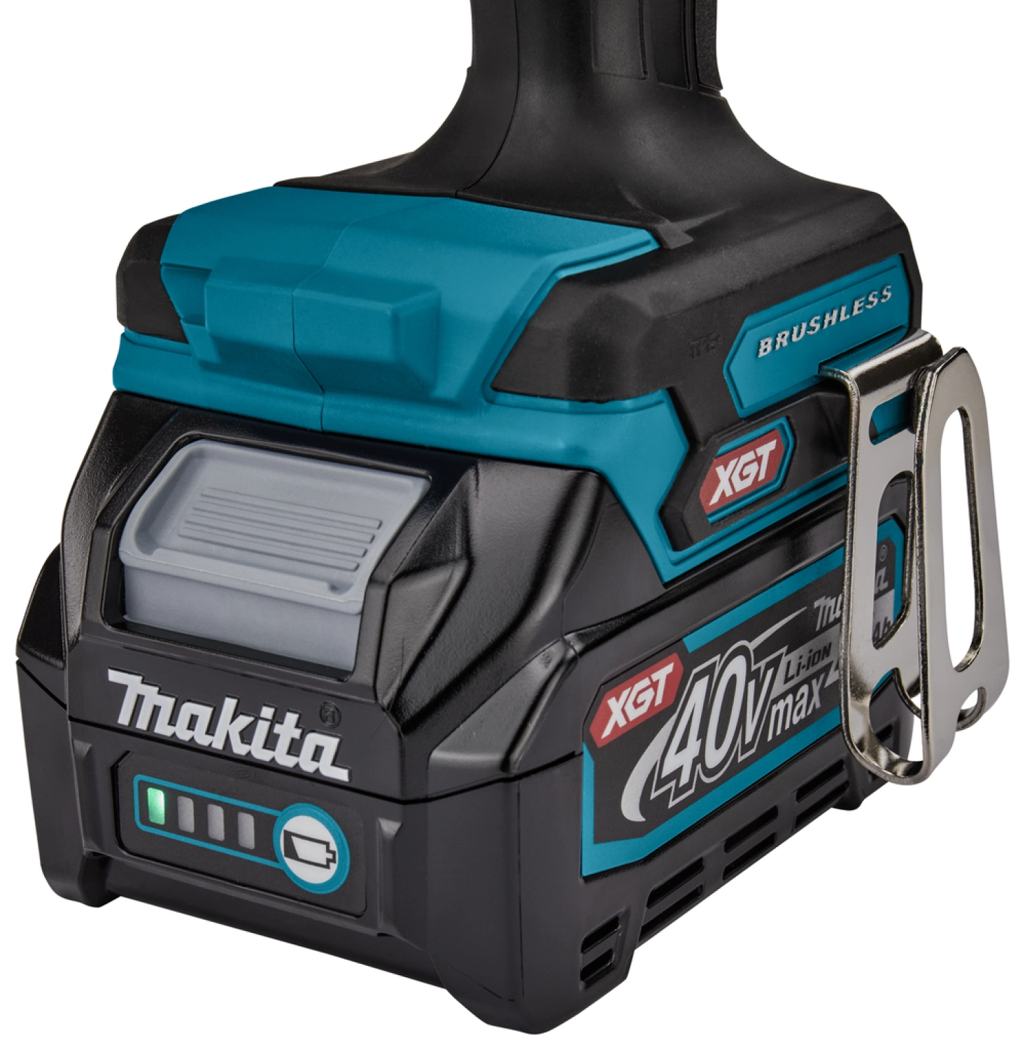 Makita HP002GD201 XGT 40V Max Li-Ion accu klopboor- /schroefmachine set (2x 2,5Ah) in Mbox - 13mm - koolborstelloos