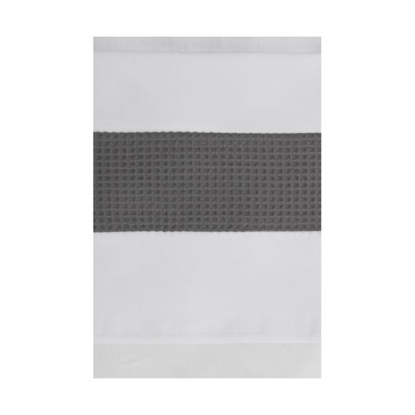 Bink Bedding Pique Ledikantlaken Antra 100 x 150 cm