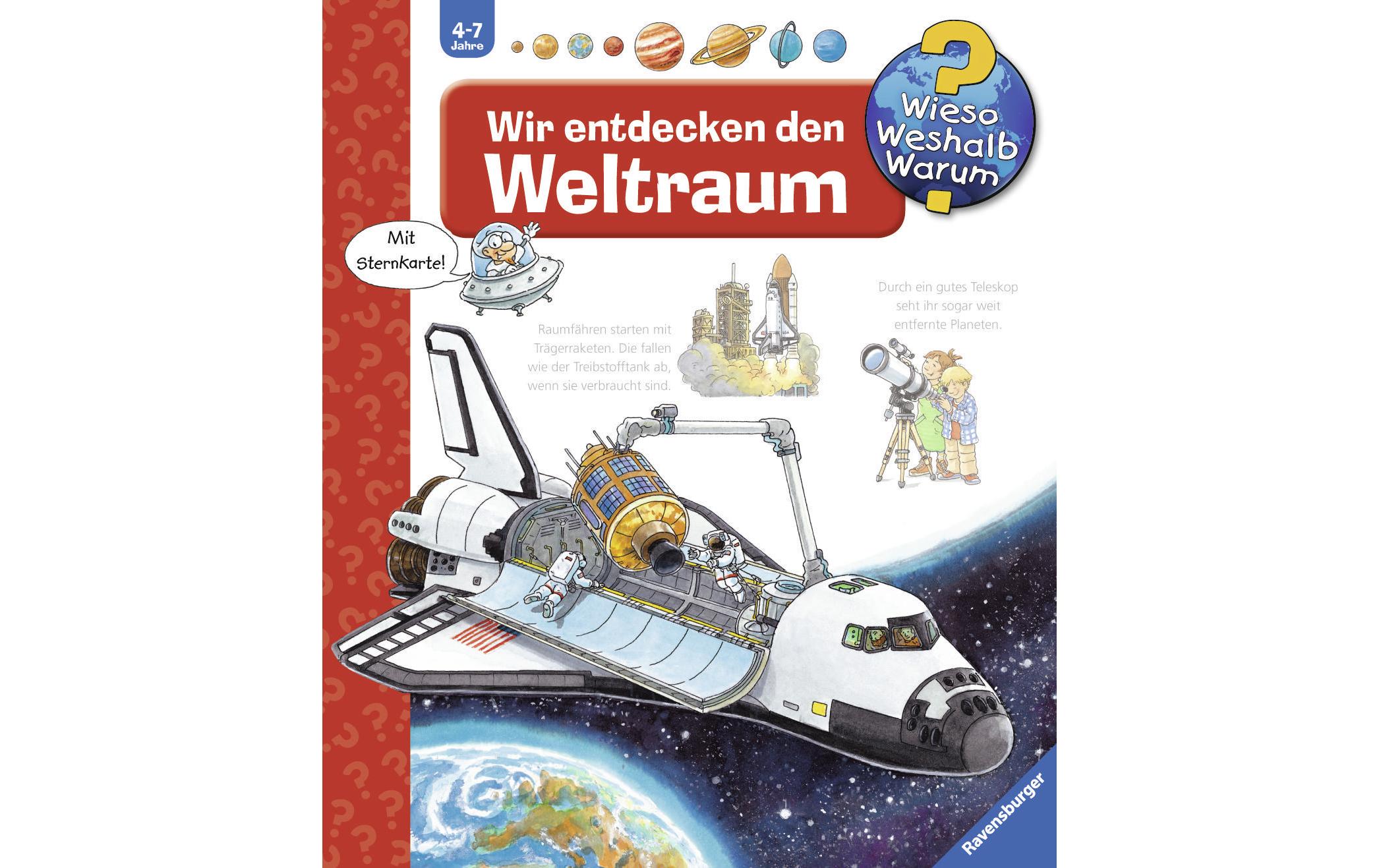 Kinder-Sachbuch WWW Wir entdecken den WeltraumKlappbuch