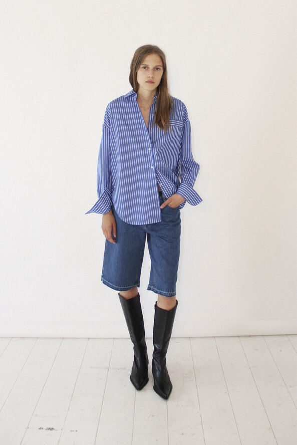 Designers Remix Arthur Oversized Shirt Print