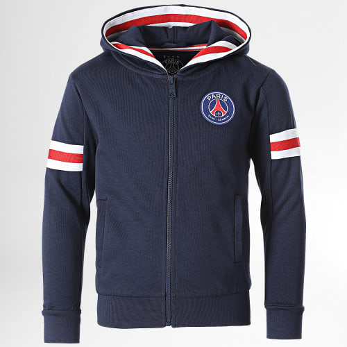 Sweat Capuche Zippé Enfant P15070 Bleu Marine