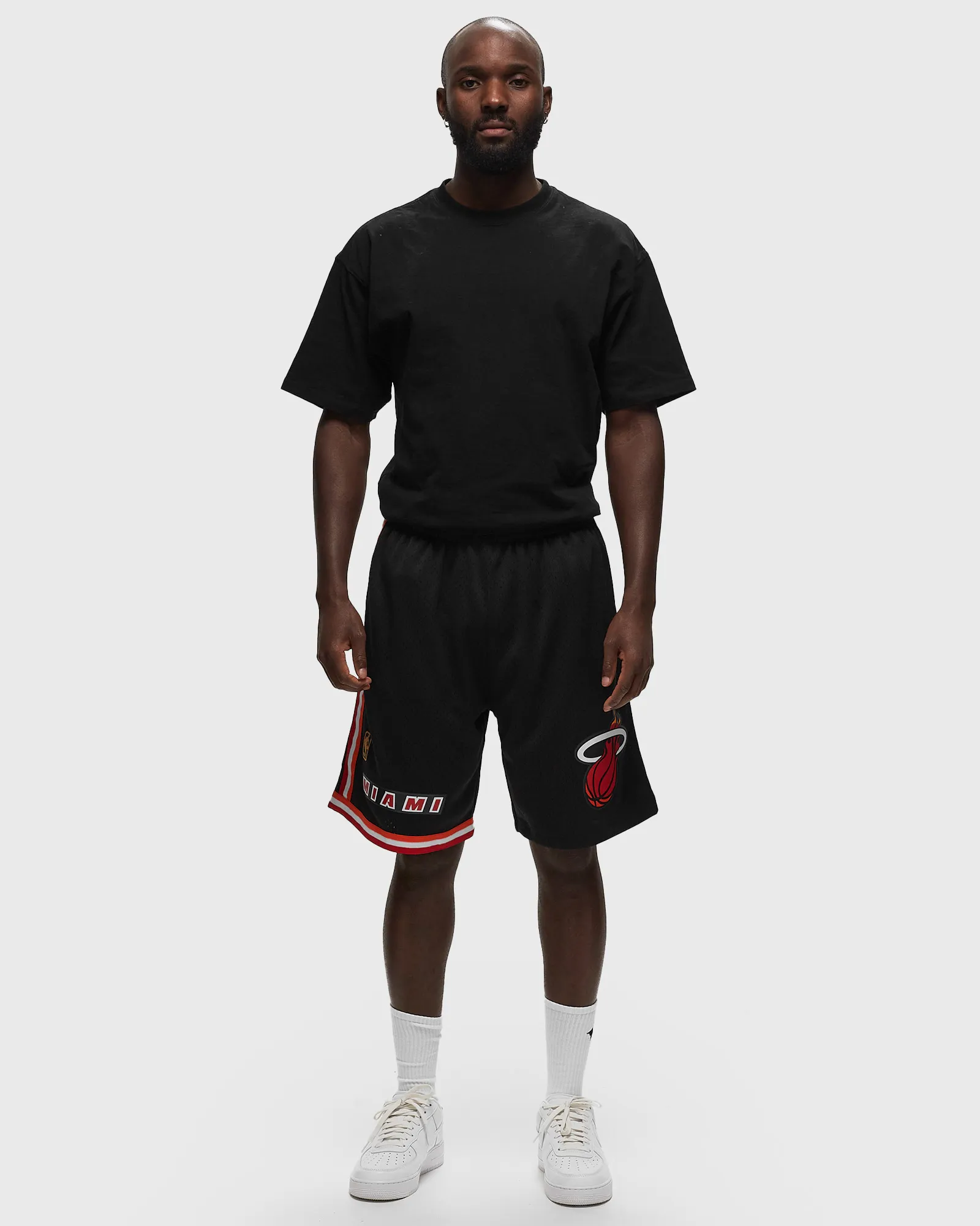 Mitchell & Ness NBA Swingman Shorts Miami Heat Road 1996-97