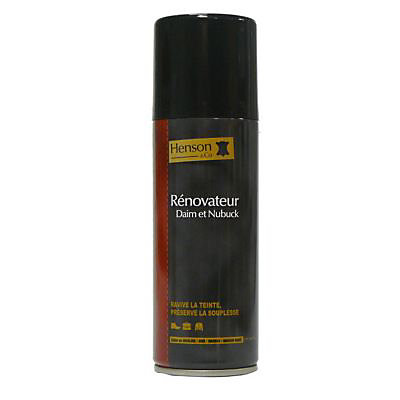 Rénovateur daim nubuck Henson & Co noir 200ml