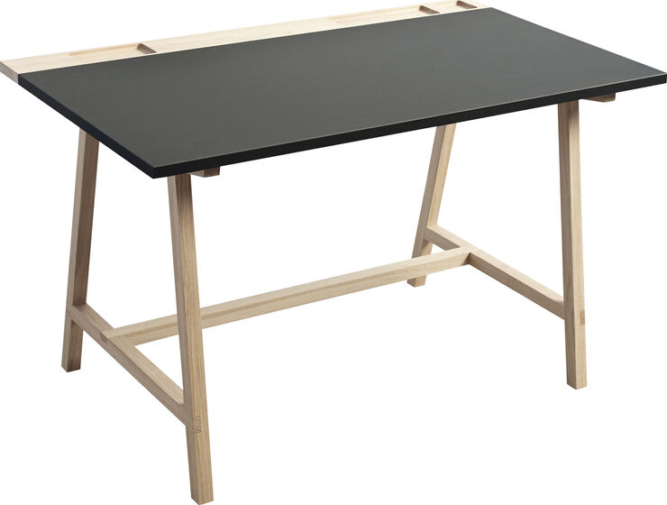 Andersen - Furniture D1 Desk - linoleum Charcoal - 4166 Eg