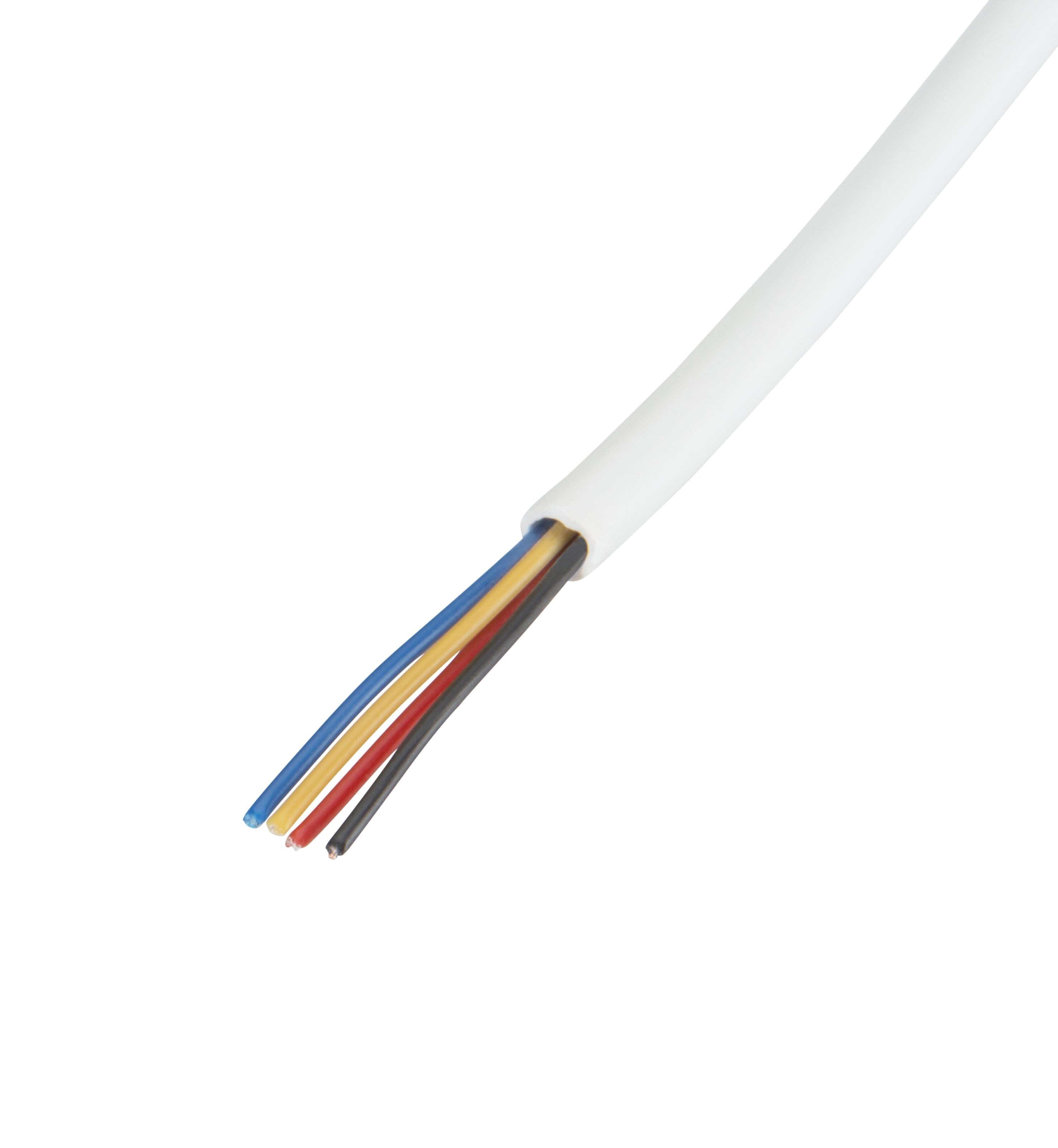 Rund telekabel 4 ledere