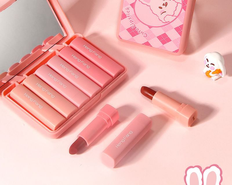 Heng Fang - Zachte Konijn Matte Lippenstiftset
