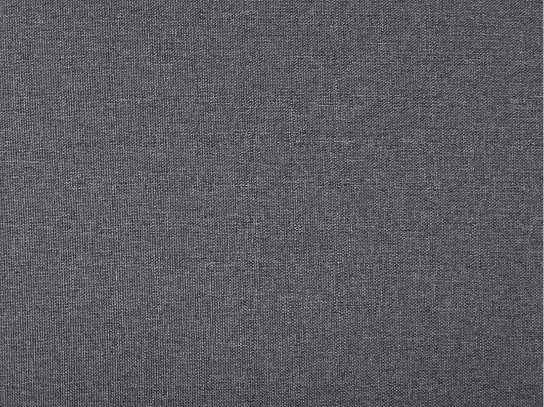 Canapé d'angle réversible et convertible en tissu anthracite et gris clair GABY II