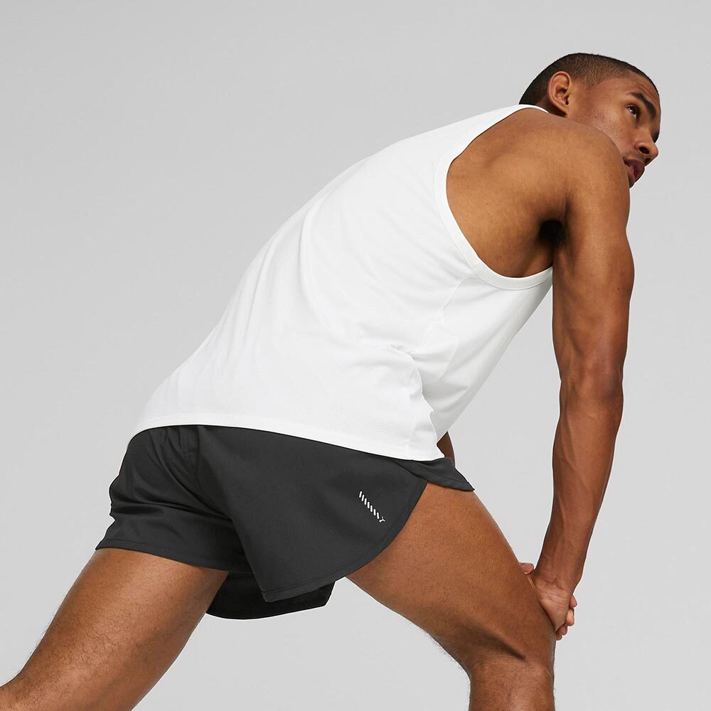 PUMA Run Favorite Split Hardloopbroek Kort Zwart Heren