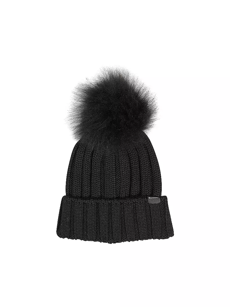WOOLRICH Mütze - Haube schwarz