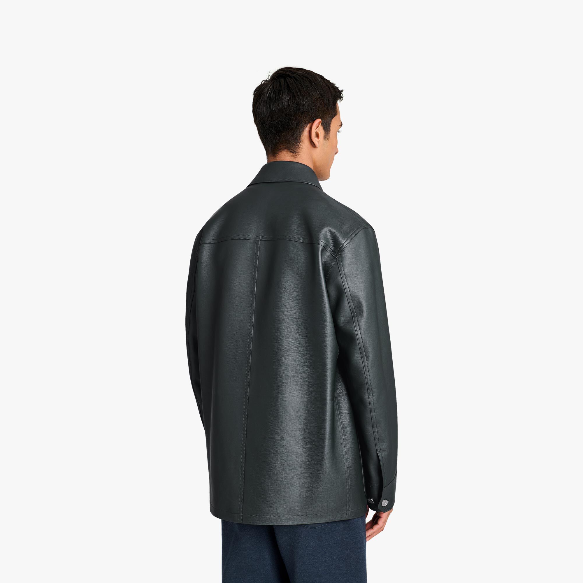 Veste De Travail En Cuir