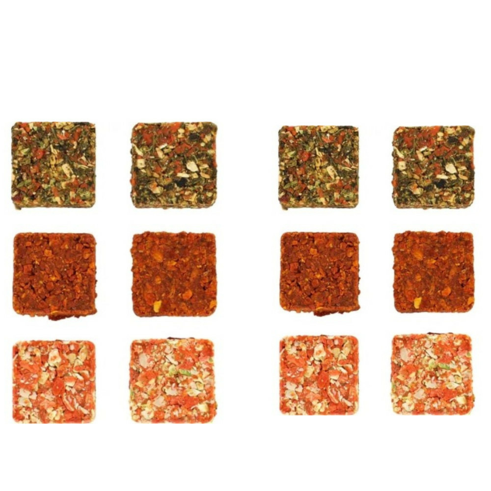 12 friandises biscuit aux légumes, rongeur