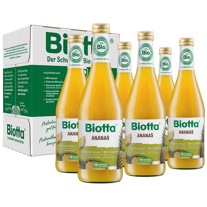 BIOTTA Ananas Bio Fl 5 dl