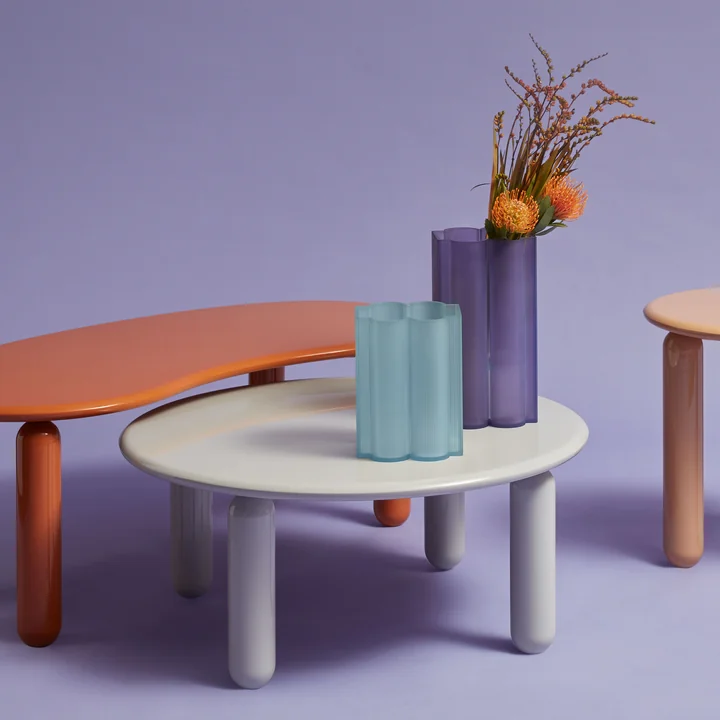 Kartell - Okra Vase, H 34 cm, violett