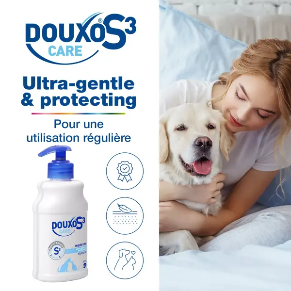Ceva Douxo Care S3 Shampoo de Uso Regular para Cães e Gatos 200ml