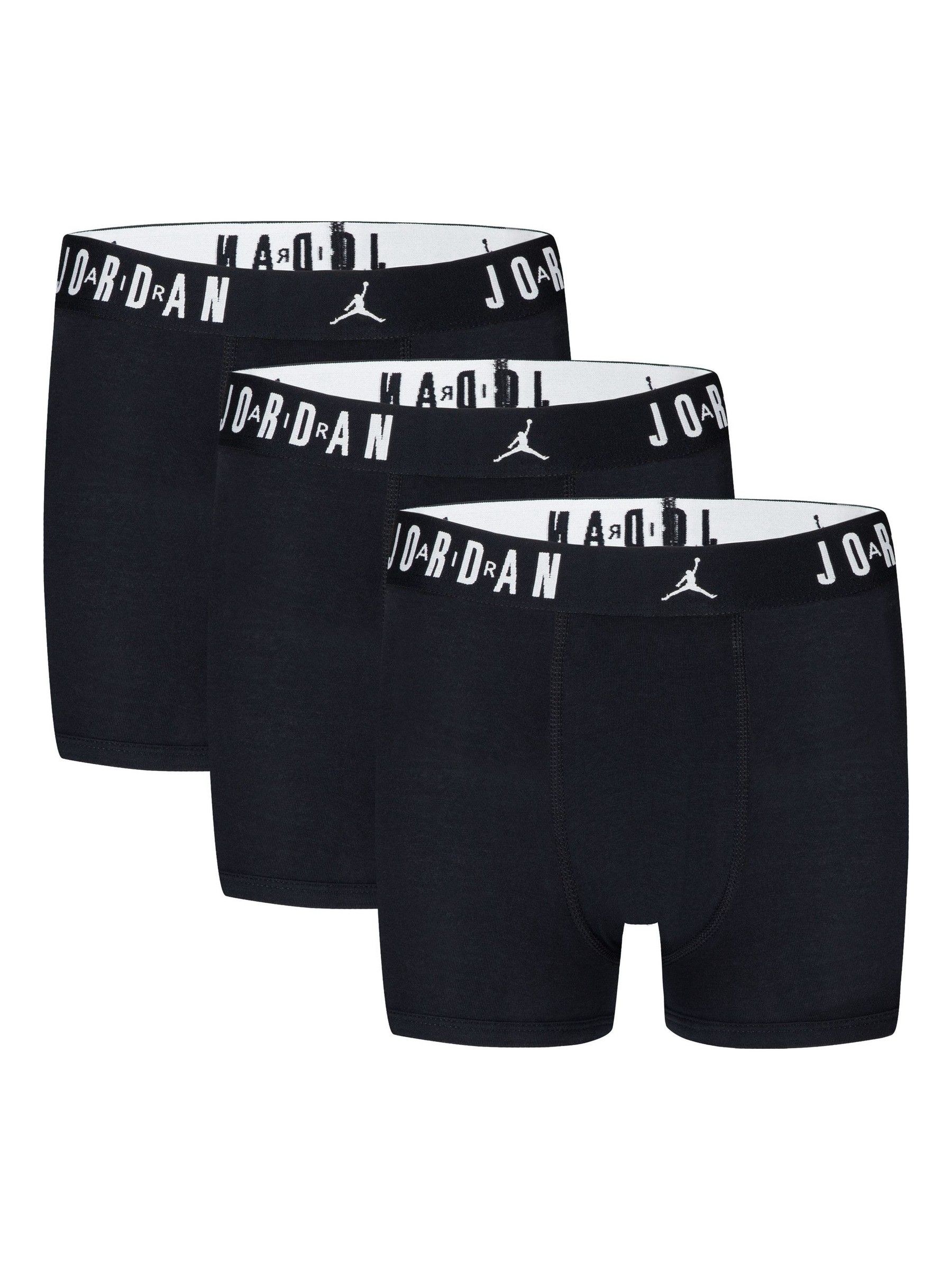 Jordan Flight 3 Pack Black Boxers