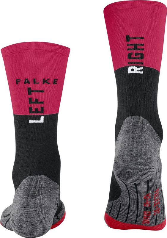 FALKE - BC Gravel - Fietssokken - Zwart - Katoen/kapokvezel, Unisex