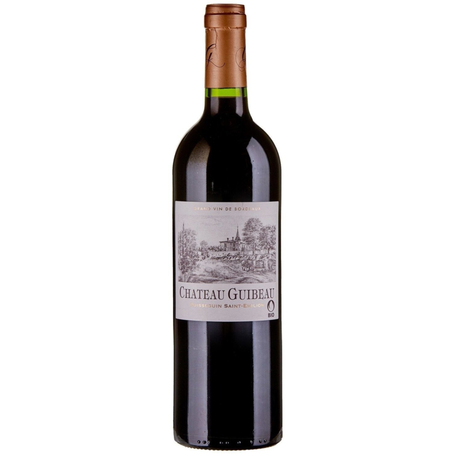 Naturaplan Bio Saint-Emilion AOC Château Guibeau Puisseguin -75cl
