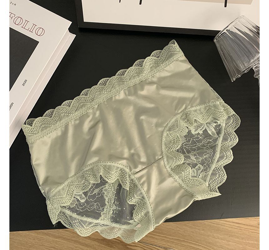 camikiss - Hoge taille kanten slipjes