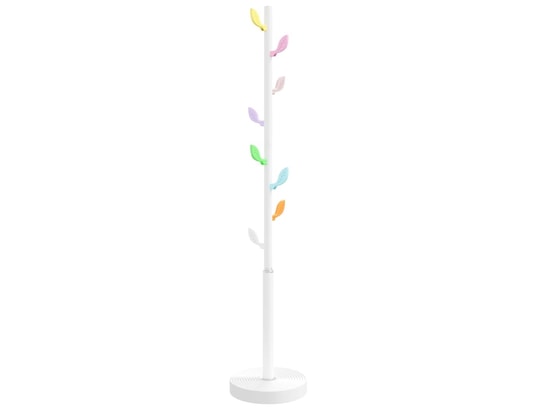 VIDAXL - Porte manteau Porte-manteau blanc 172 cm fer enduit de poudre