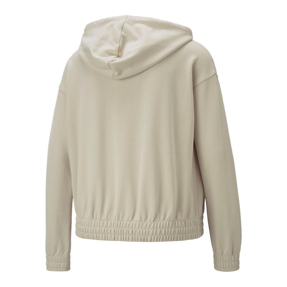 Puma Sweat à capuche Beige Femme Puma Her Hdy