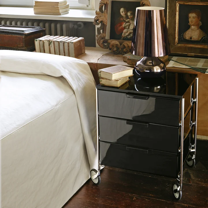 Kartell - Cindy Tischleuchte, graumetallic