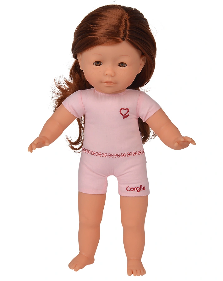 Puppe MA COROLLE – PRUNE (36 cm) mit rotbraunen Haaren