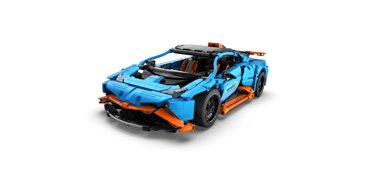 CaDASports Car - Speed Cowboy Constructiespeelgoed  (C61050W, Schaal 1:12)