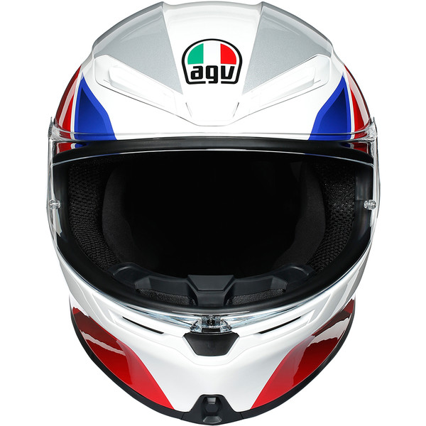 AGV - Casque K6 Hyphen Blanc / Rouge / Bleu / Gris