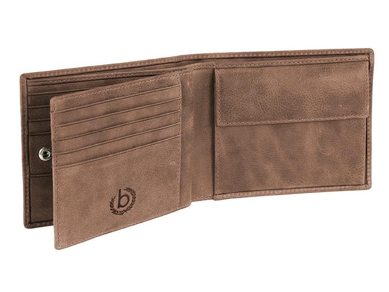 Bugatti Portemonnaie Volo Scheintasche mit Klappe medium Br Brief-, Scheintasche mit Klappe