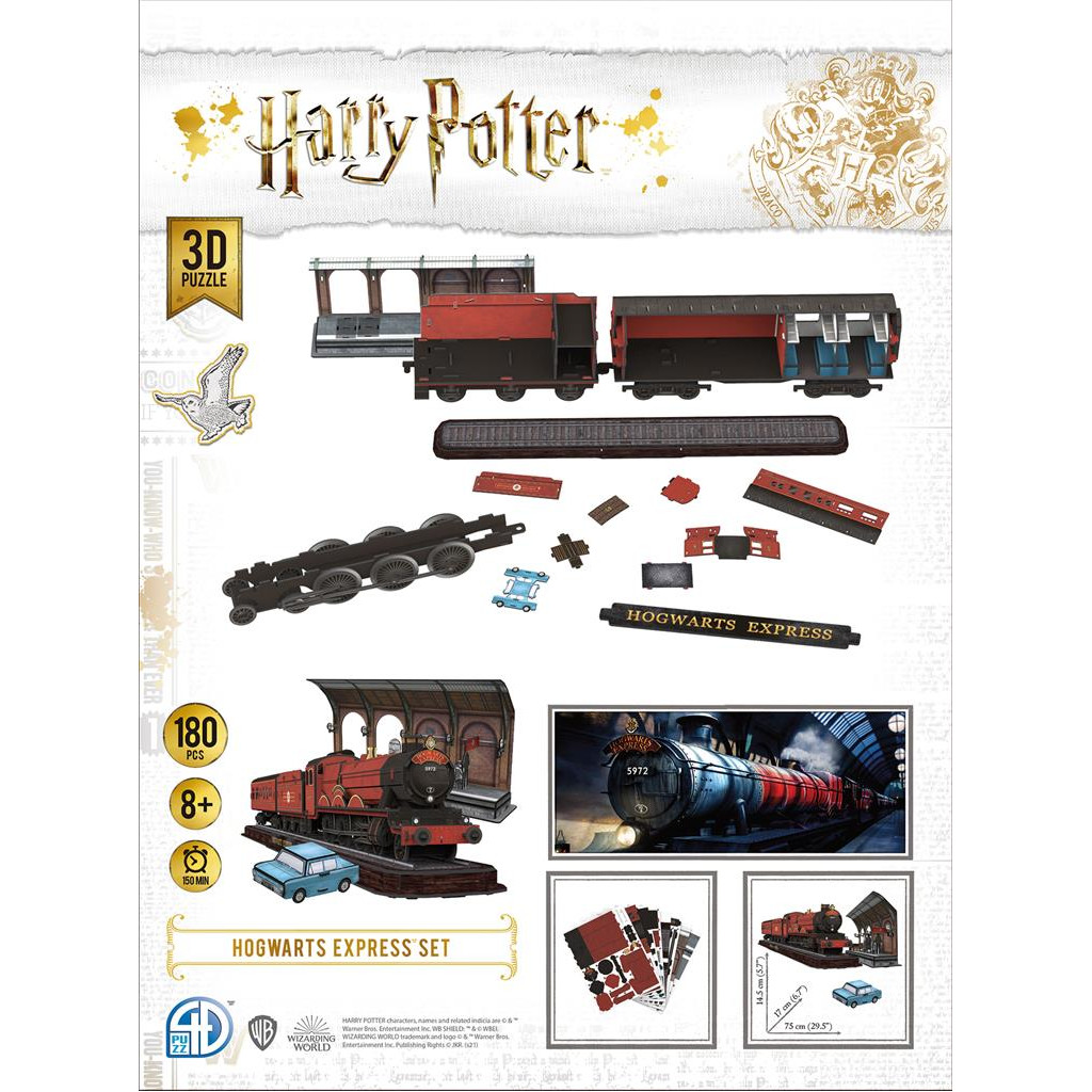 Harry Potter : Le Poudlard Express 3D Puzzle