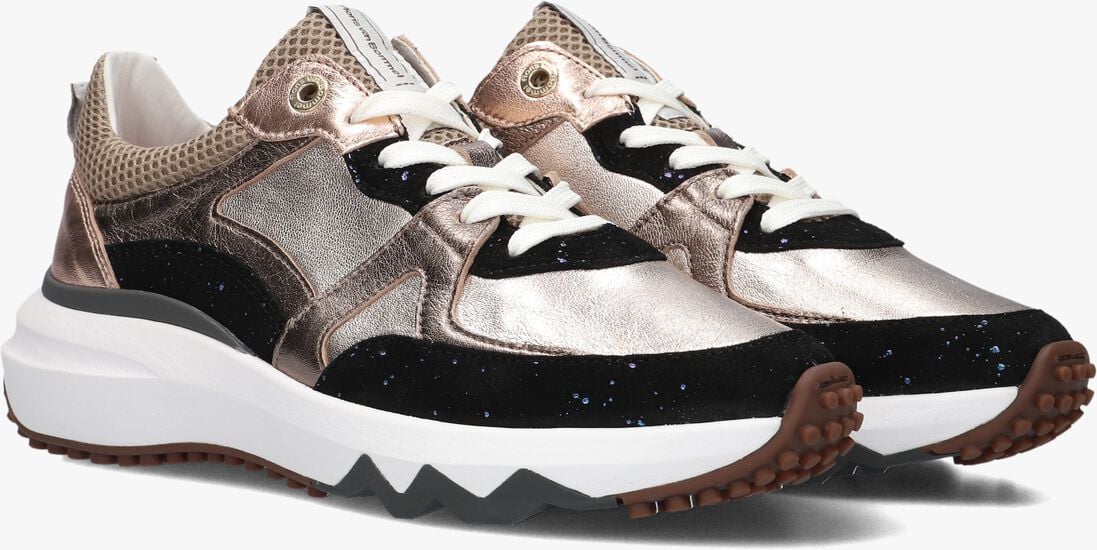 FLORIS VAN BOMMEL zwarte floris van bommel lage sneakers sfw-10111