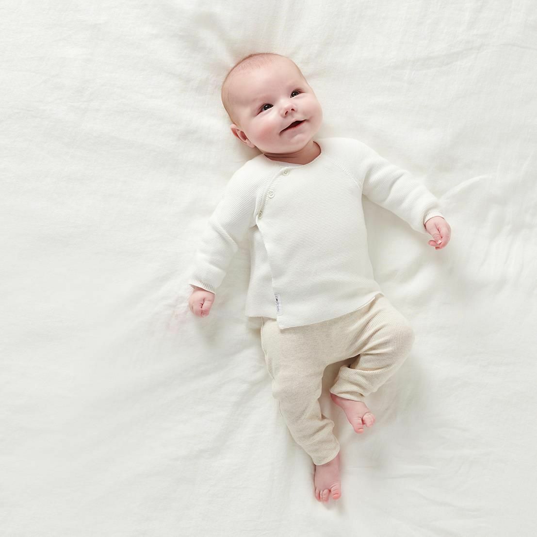 Noppies Newborn Joggingbroek Naura - Oatmeal