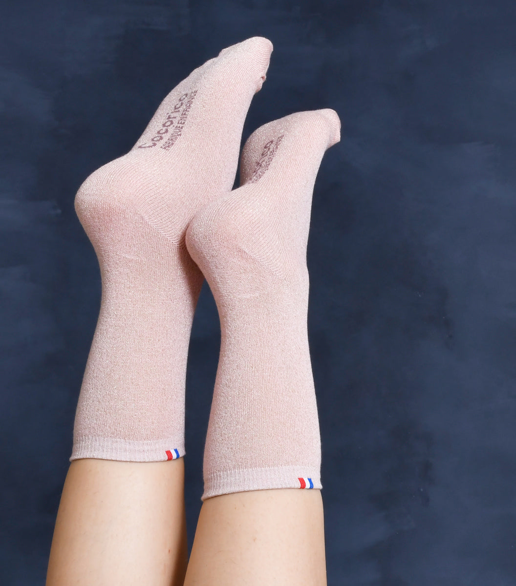 Chaussettes Femme x3 - Pack à Paillettes