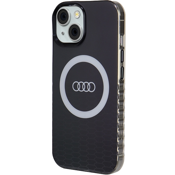 iPhone 15 MagSafe Hardcase Hülle (AU-IMLMIP15-Q5/D2-BK) - Schwarz