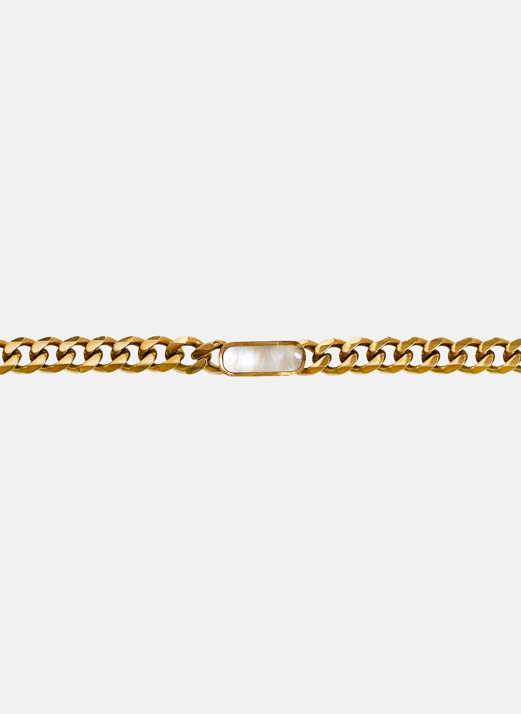 COLUMBA - Bracelet chaîne columba | Blanc