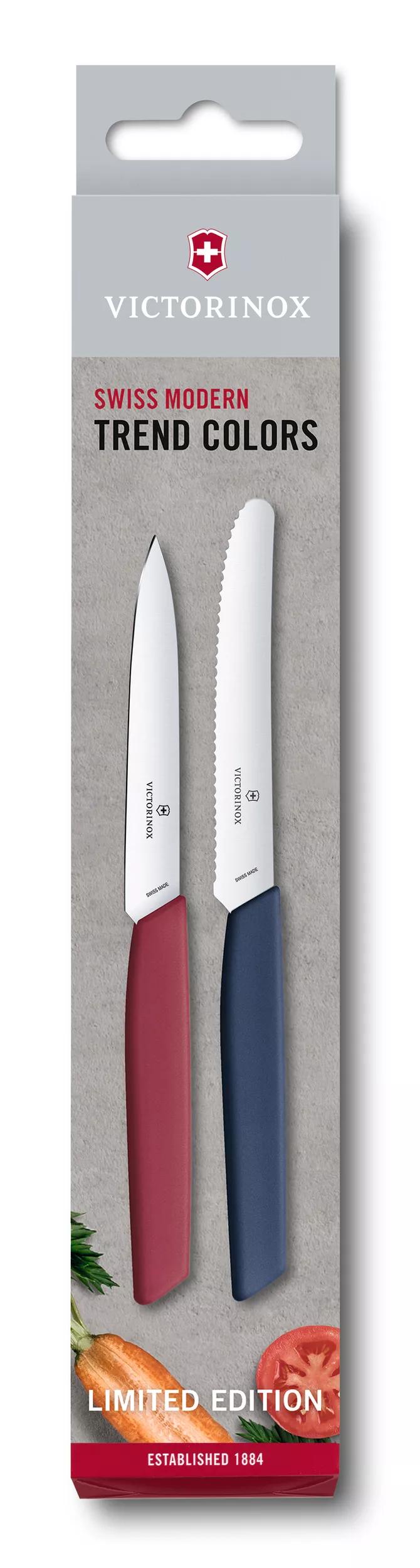 Swiss Modern Gemüsemesser-Set, 2-teilig-Bold