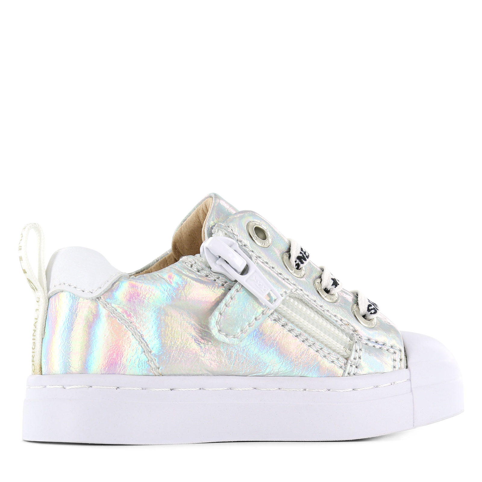 Shoesme Metallic Silber Sneaker