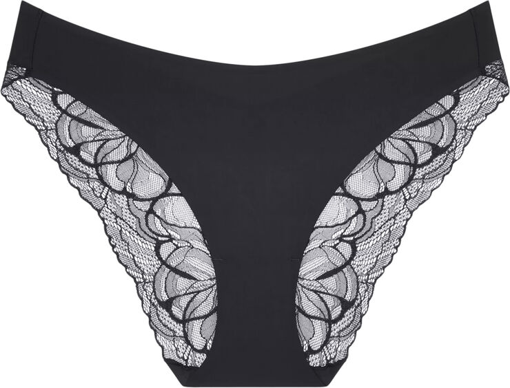 Triumph Body Make-Up Illusion Lace Highleg Tai Black
