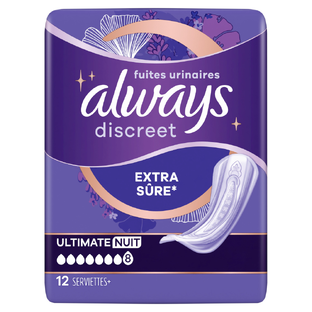 Always Discreet Ultimate Night 12ST