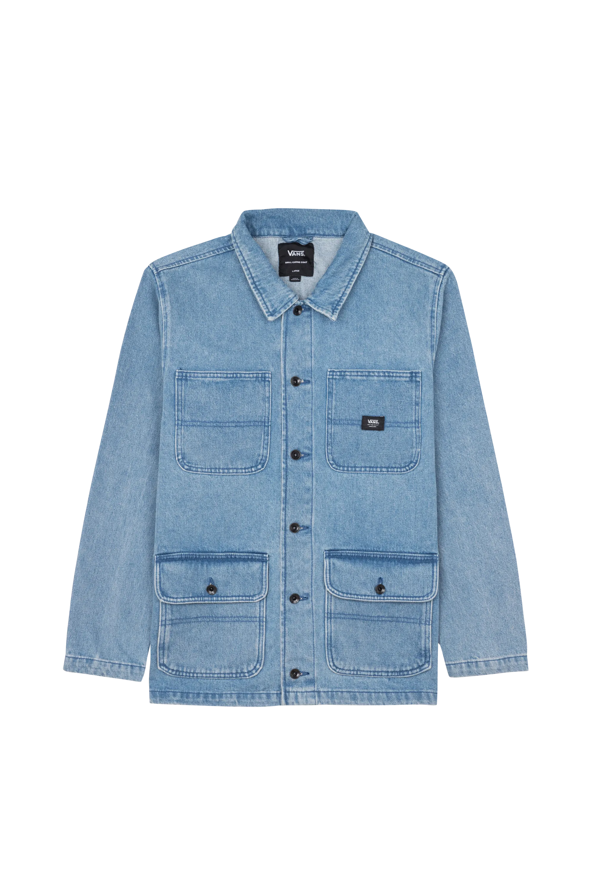 VANS Veste DRILL DENIM JACKET STONEWASH/BLUE Bleu
