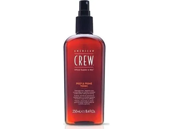American Crew Prep & Prime Tonic Hair Lotion, alle hårtyper, 250 ml