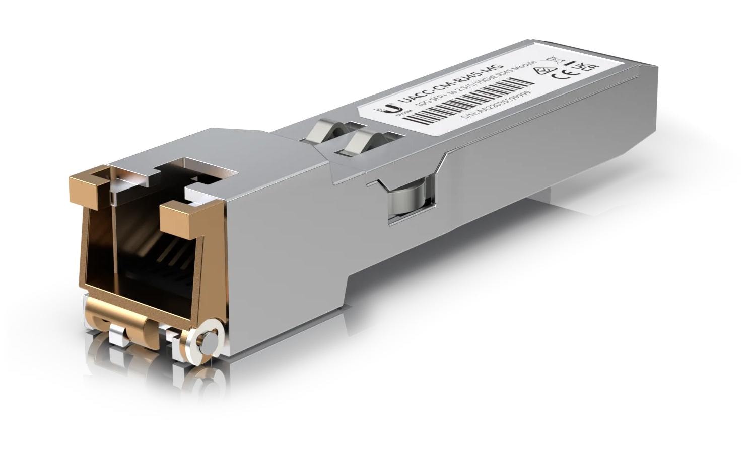 SFP+ Modul UACC-CM-RJ45-MG 10/5/2.5G RJ-45 KupferKupfer SFP+-Modul